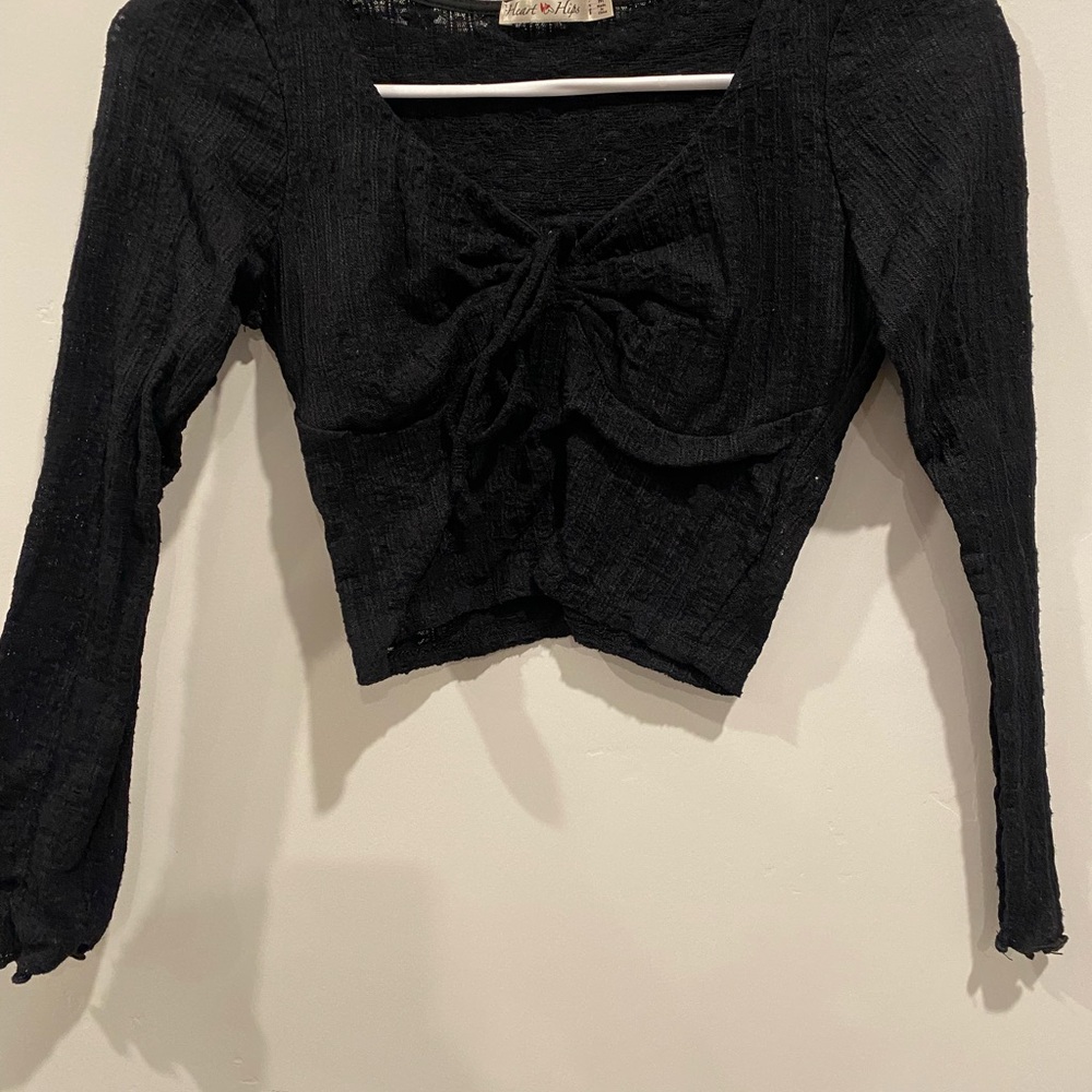 Elegant Black Women's Top